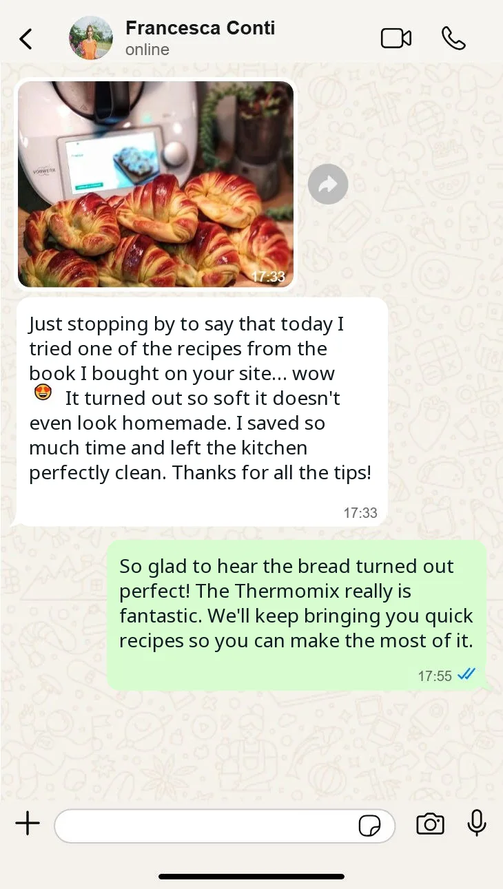 Customer review from a buyer of the 297 keto recipes for Thermomix collection